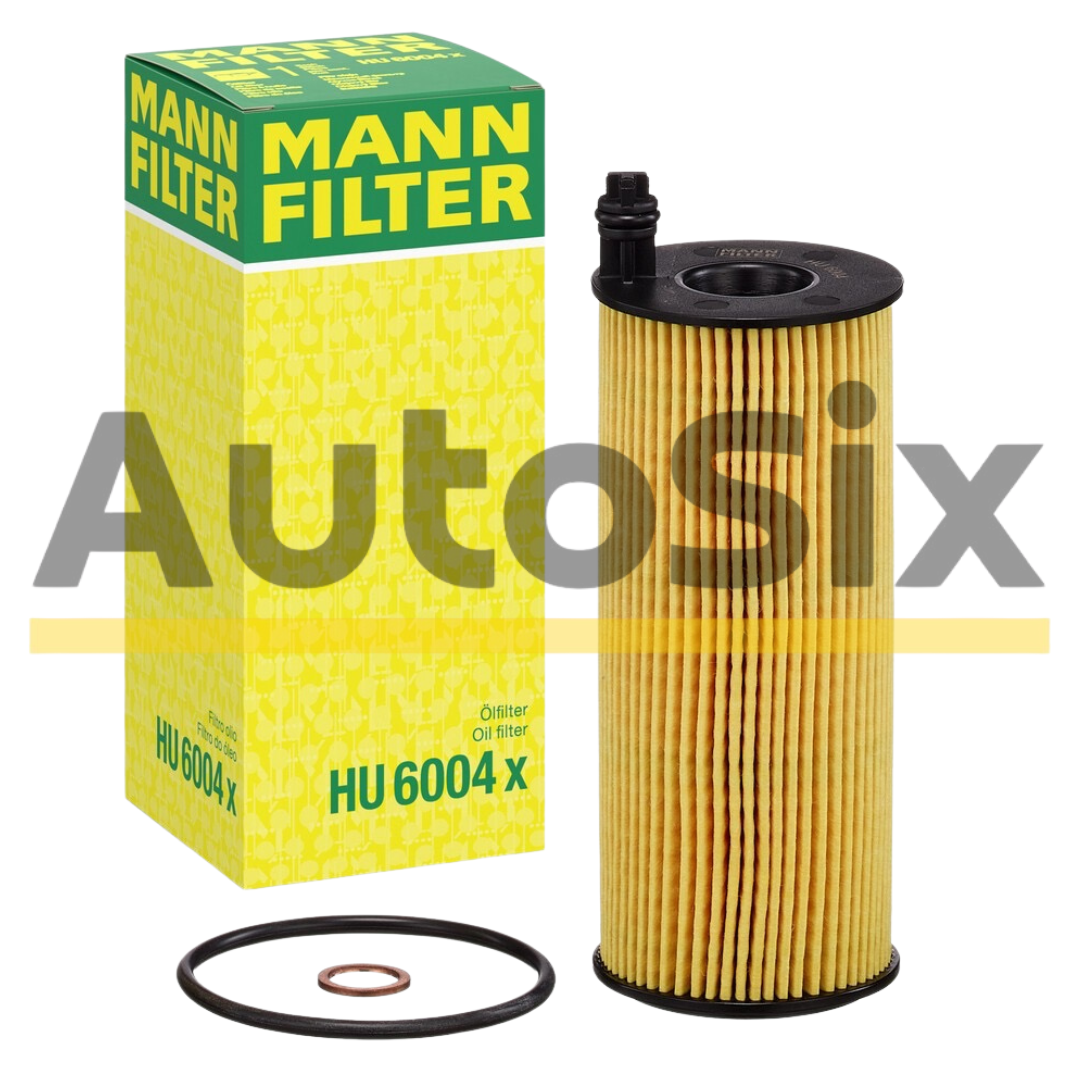 MANN-FILTER HU 6004 x – Filtru Ulei pentru BMW 1, 2, 3, 4, 5, 6, 7, X1, X3, X4, X5, X6 (motoare N47, B47, N57)