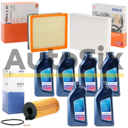 Pachet Revizie Ulei + Filtre Mahle pentru BMW Seria 3/4 (F30, F31, F34 GT, F36) – 318d 320d 325d xDrive – motoare N47D20C, N47N, N47S1 – BMW 5W30 LL-04