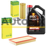 Pachet Schimb Ulei MOTUL 5W30 + Filtre MANN pentru VW Bora 1.9 TDI – 90/101/110/130/150 CP – Motoare AGR, ALH, ATD, AXR, ASZ, ARL