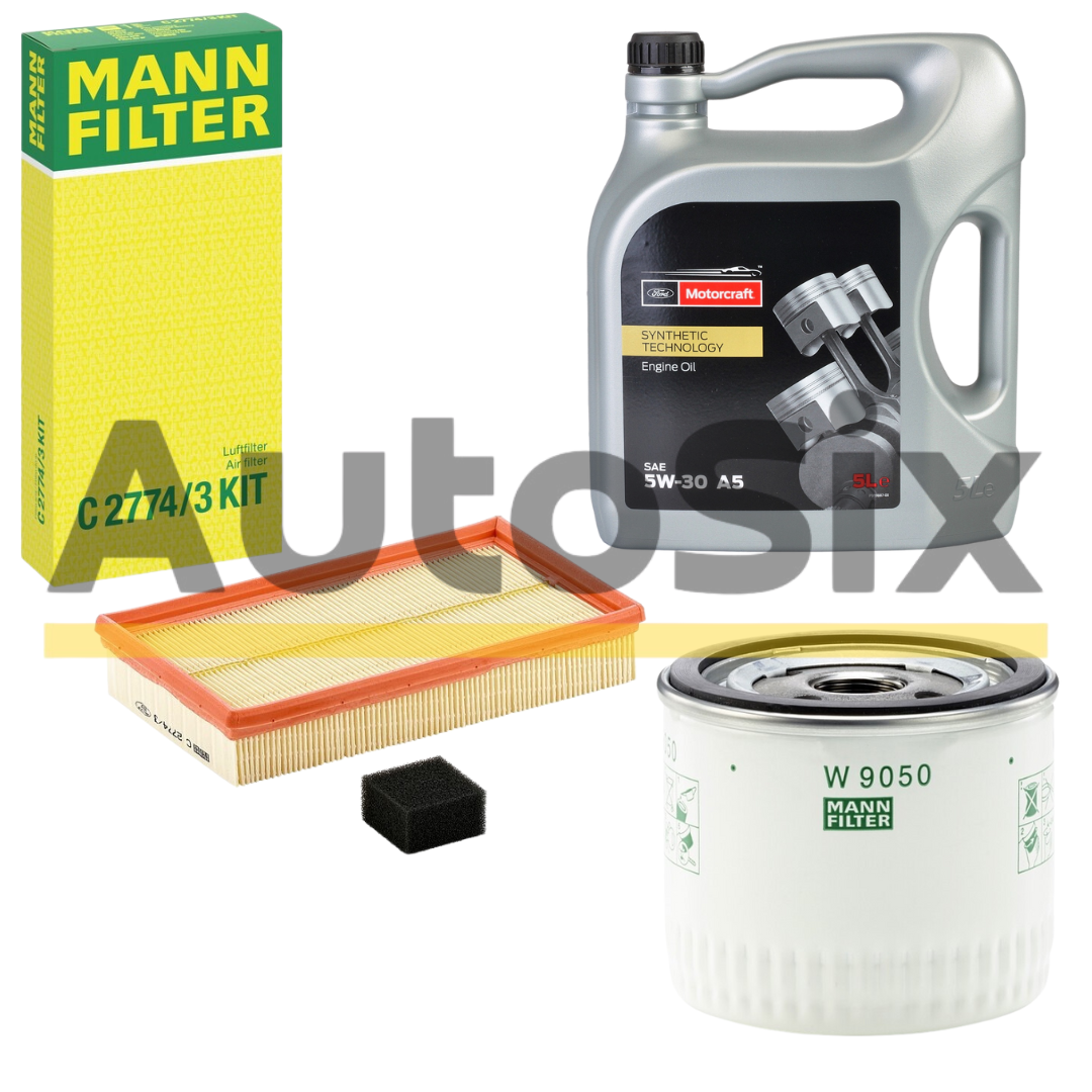 Pachet Revizie Schimb Ulei FORD Focus I 1.8 TDDi / 1.8 TDCi – Ulei FORD MOTORCRAFT 5W30 + Filtre MANN-FILTER