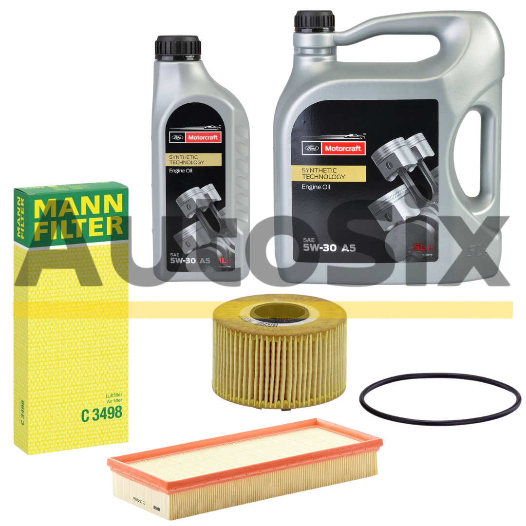 Pachet Revizie Schimb Ulei FORD Mondeo III 2.0 TDCi – Ulei FORD MOTORCRAFT 5W30 + Filtre MANN-FILTER