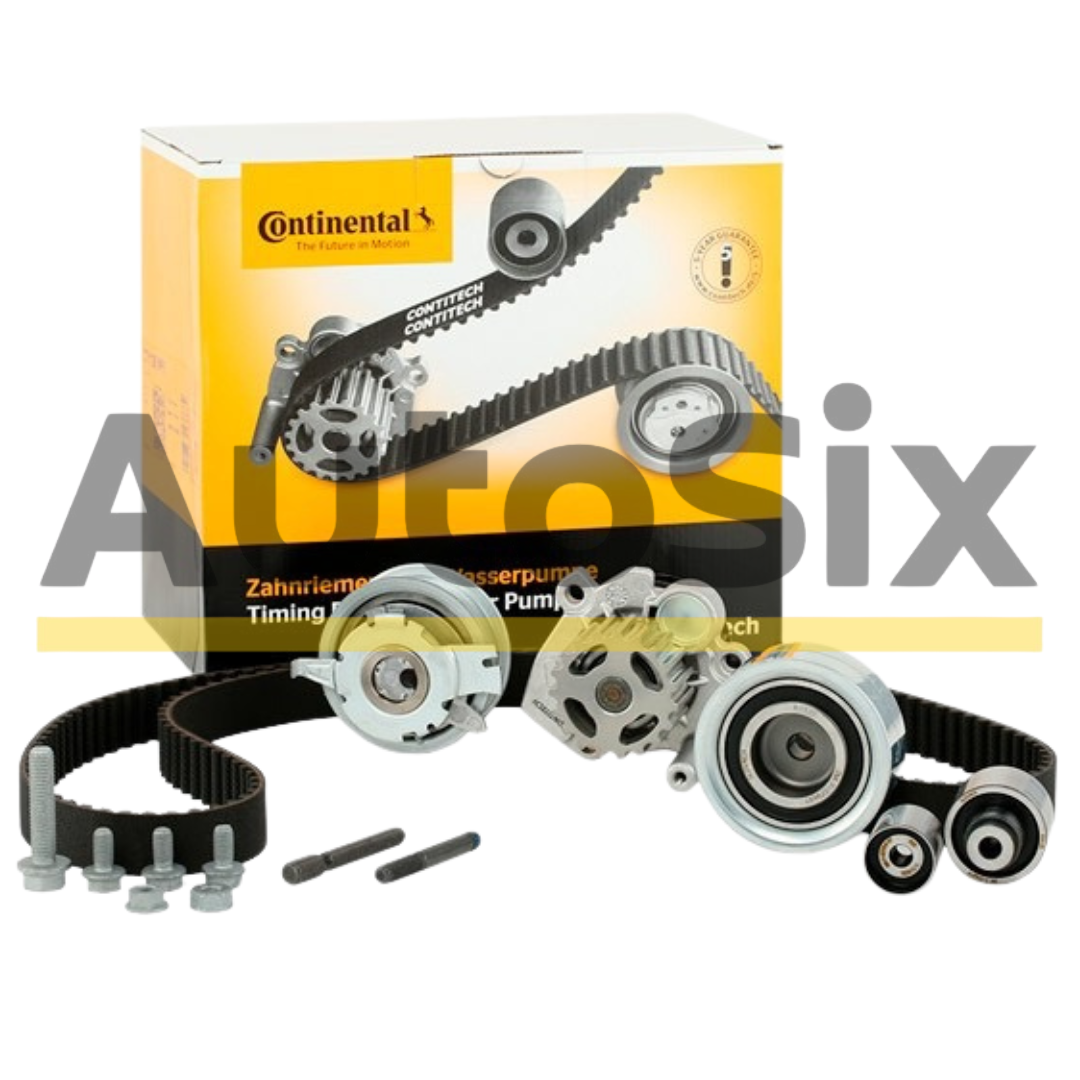 Kit Distribuție + Pompă Apă ContiTech CT1139WP6 pentru Grupul VAG – Curea, Role, Șuruburi, Pompă Apă