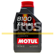 Ulei motor Motul 8100 X-Clean+ 5W30 1L – 106376 – VW 504.00/507.00, BMW LL-04, MB 229.51, Porsche C30