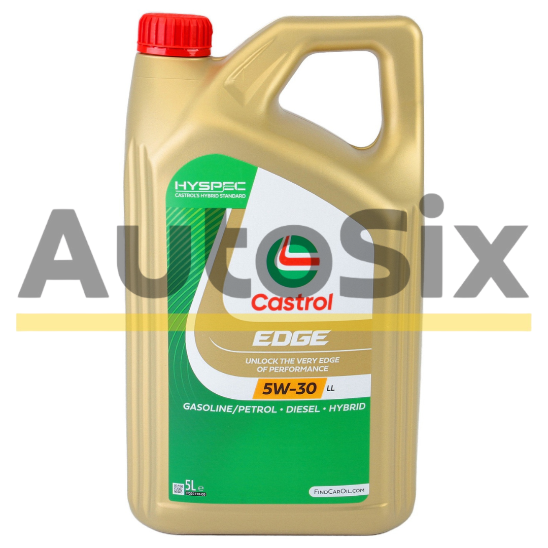 Ulei motor Castrol EDGE LL 5W30 5L – 15F7E7 – VW 504.00/507.00, BMW LL-04, MB 229.51, Porsche C30