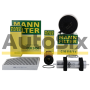 Pachet Filtre Revizie Audi Q5 8R 2.7 / 3.0 TDI (2008–2019) – Filtre MANN: C16114/1X + CUK2450 + HU831X + WK6003
