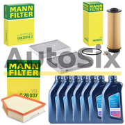Pachet Revizie Ulei BMW + Filtre MANN pentru BMW Seria 5 G30/G31 530d 530dX 540d 540dX, Seria 6 GT 630d, Seria 7 730dX, X5 G05 – motor B57