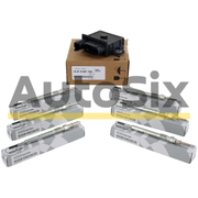 Set Releu Bujii Incandescente + 6 Bujii Incandescente OE BMW X6 E71 / E72 2008–2014 – 12218591724 + 6×12230035934