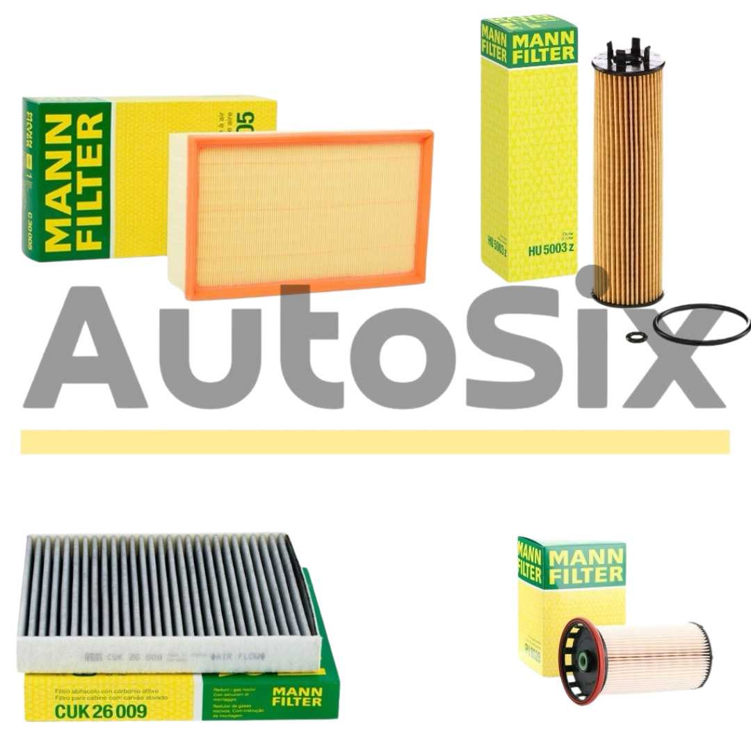 Pachet Revizie Filtre MANN-FILTER VW Golf 8 (CD1) 2.0 TDI 2019–2024 HU5003z + C30005 + PU8028 + CUK26009